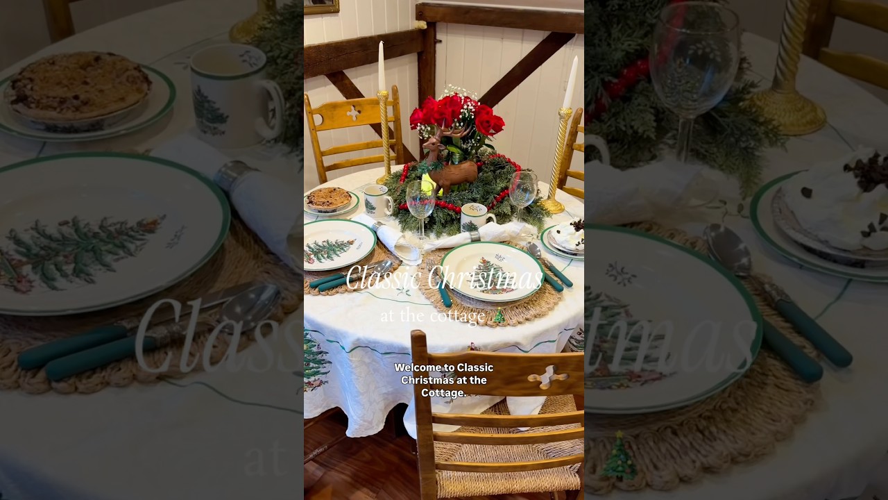 Classic Christmas with Spode Christmas Plates! 🎄 