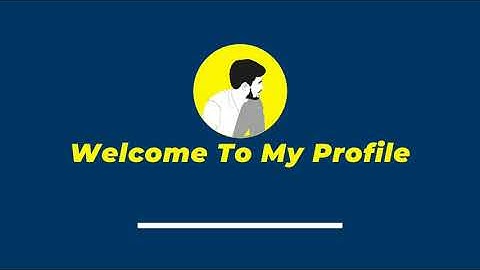 Motion graphic profile || Animasi 2D sederhana menggunakan adobe flash || Muhammad Hafiz