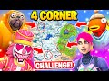 4 ANGOLI DELLA MAPPA CON I GUANTI DI SPIDERMAN! - FORTNITE *CHALLENGE*