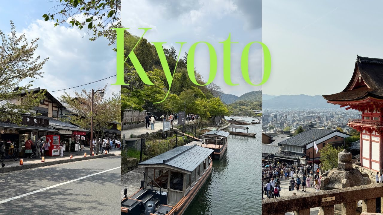 vlog. 이자카야, 야끼니꾸, 스시 오마카세, 샤브샤브, 라멘 모두 뿌신 나의 첫 교토 여행 👊🏼 | 현지인 친구가 데려가주는 교토 찐 맛집 🍽️ | 한적한 동네 이치조지 🍀