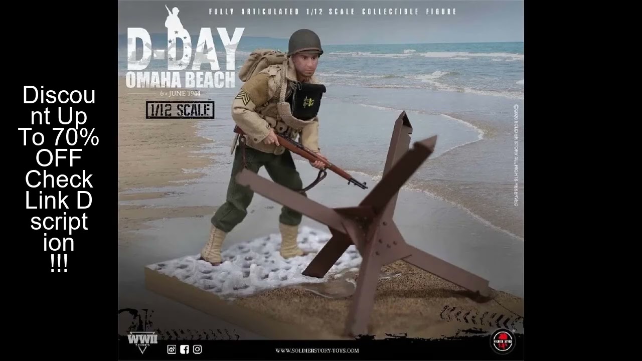 Soldier Story SSM005 1/12 Soldier Sergeant of the US 2nd Ranger Battalion Doll & Platform 6'' Action