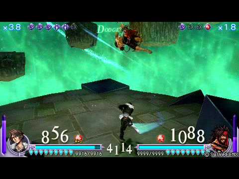 Dissidia Final Fantasy Soren (Squall) versus Luther (Jecht) 4