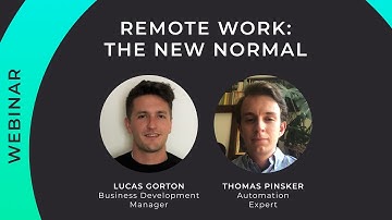 Webinar - Remote Work: The New Normal
