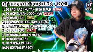 DJ TIKTOK TERBARU 2021 - DJ LAGI LAGI KU GAK BISA TIDUR X AKU TITIPKAN DIA | REMIX VIRAL TIKTOK 2021