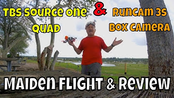Review TBS Source One + RunCam 3S Maiden Flight