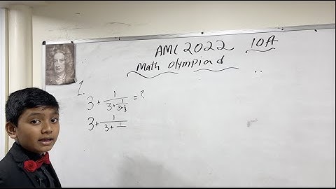Math Olympiad: AMC 10A 2022 Q1