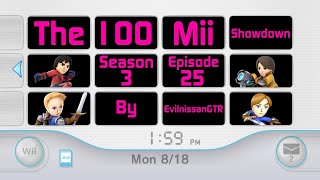 The 100 Mii Showdown 3 - Episode 25