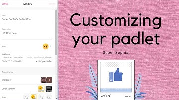 How to customize & make your padlet 😎 | Super Sophia