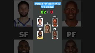 82-0 day 9, WAY TOO SIMPLE! #filter #nba #popular #basketball #music