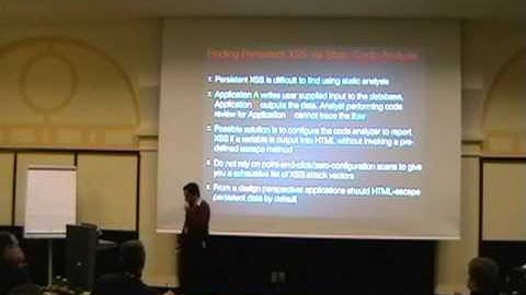 DeepSec 2007: Breaking and Securing Web Applications