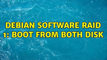 Debian software raid 1: boot from both disk (2 Solutions!!)