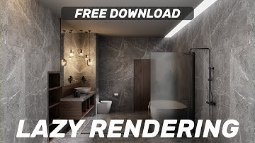 SketchUp to Blender | Lazy Rendering | Architectural Visualization | Free Download