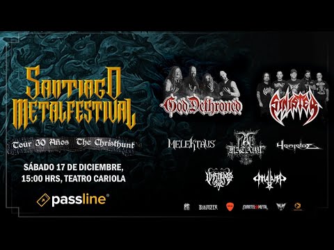 GOD DETHRONED + SINISTER en Chile (17/12/2022) VIDEO  PROMO