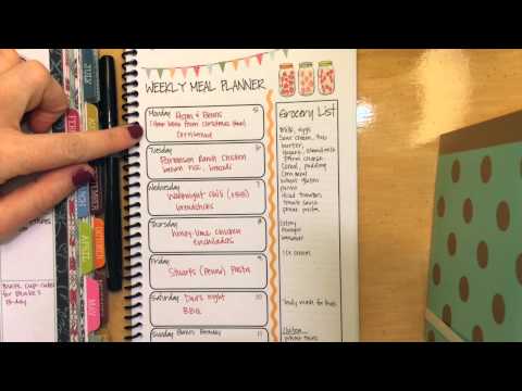 Meal plan with me Jan 4, 2015