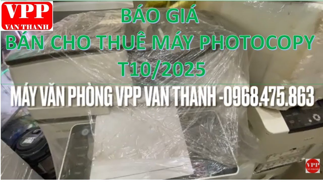 Báo giá Bán cho thuê máy photocopy giá rẻ tại hcm,quận 2,quận 3,phú nhuận,thủ đức