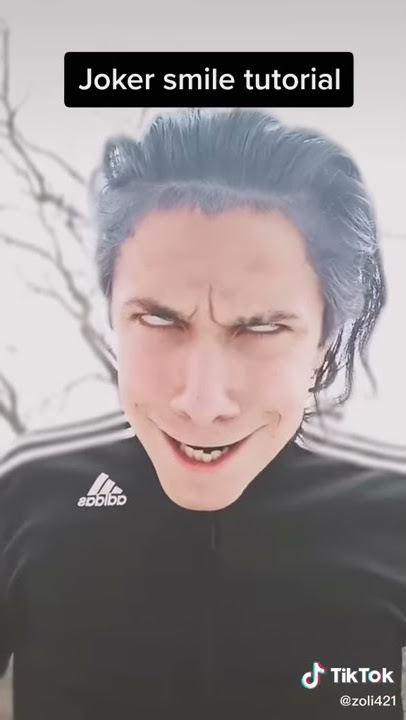 Joker smile tutorial