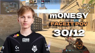 m0NESY 30 Kills (Mirage) FACEIT Ranked May 15, 2024 | CS2 POV