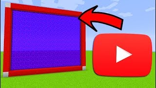 How To Make a Portal to the YOUTUBE Dimension in Minecraft PE How To Make a Portal to the YOUTUBE Dimension in Minecraft PE