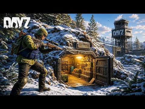 I FOUND THE SAFEST BASE IN NAMALSK - BUNKER BASE⚠️❄️ - DayZ Gameplay 4K