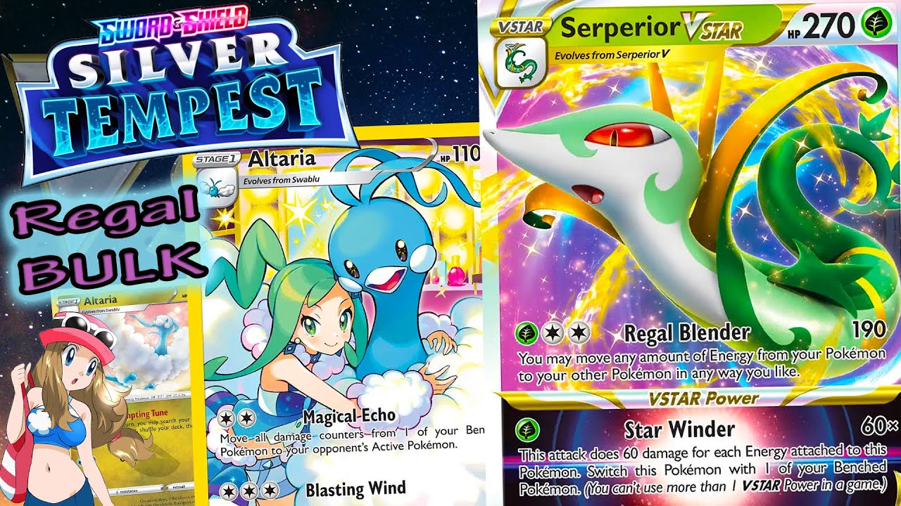 Serperior VSTAR & Altaria Deck - Crazy Healing Tanky Goodness (Silver  Tempest PTCGO)