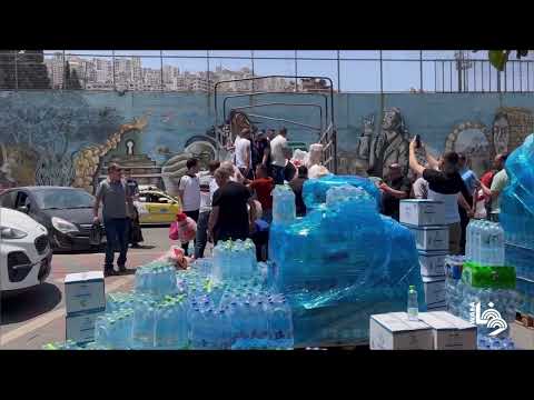 فزعة جبل النار حملة تبرعات في نابلس دعما لجنين و أهلها