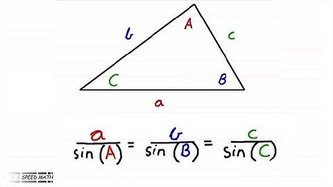 #14 The Sine Rule - Basic Trig GCSE/High School Math