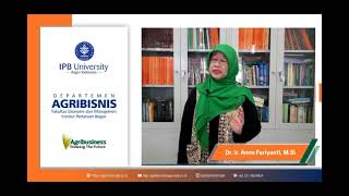 Konsep dan Ruang Lingkup Bisnis (Bahan Ajar Mata Kuliah Dasar-Dasar Bisnis Dept Agribisnis FEM IPB)