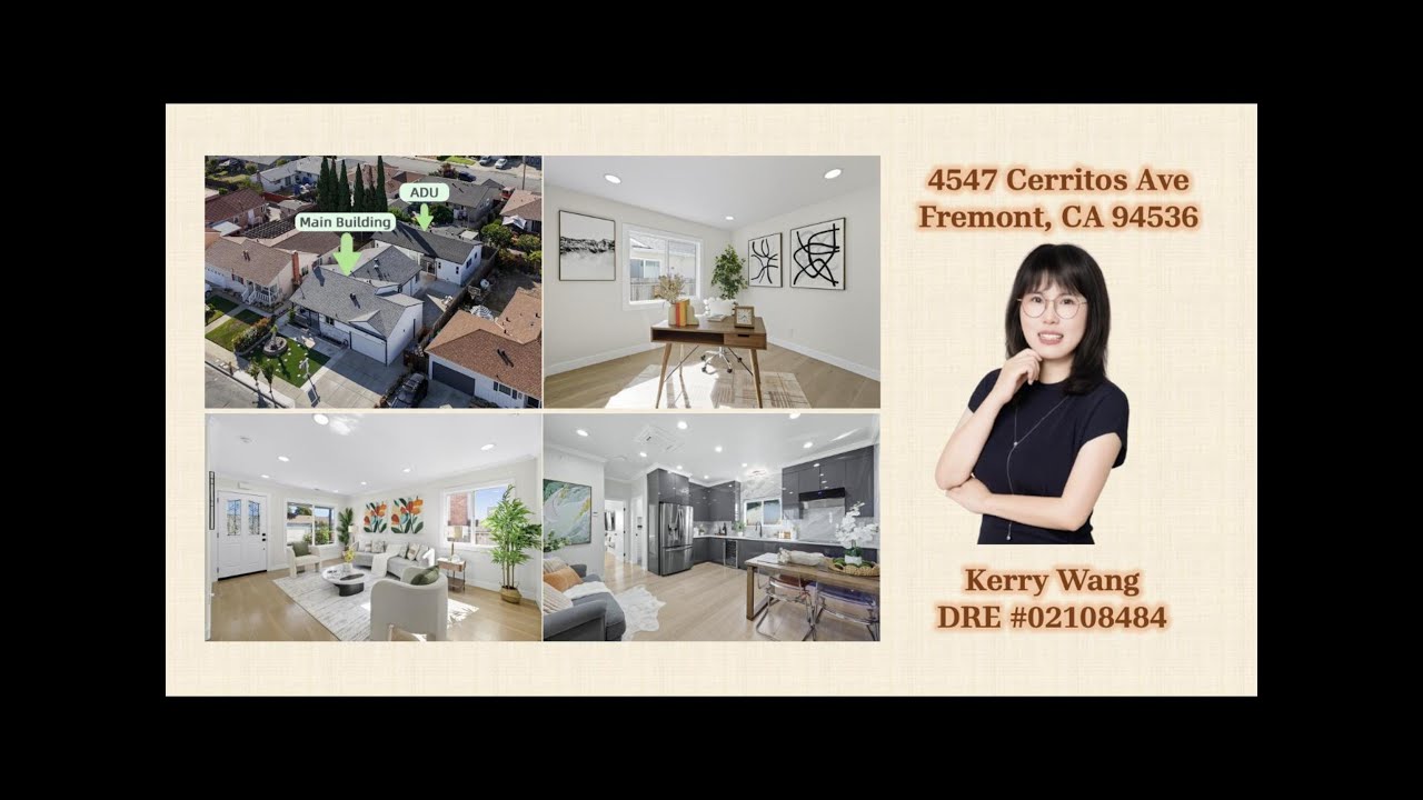 4547 Cerritos Ave, Fremont, CA 94536 | 5 BR | 4 BA | 1874 SF | 5500 SF LOT | 