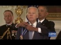 VP Joe Biden receives Presidential Medal of Freedom from President Obama (C-SPAN)