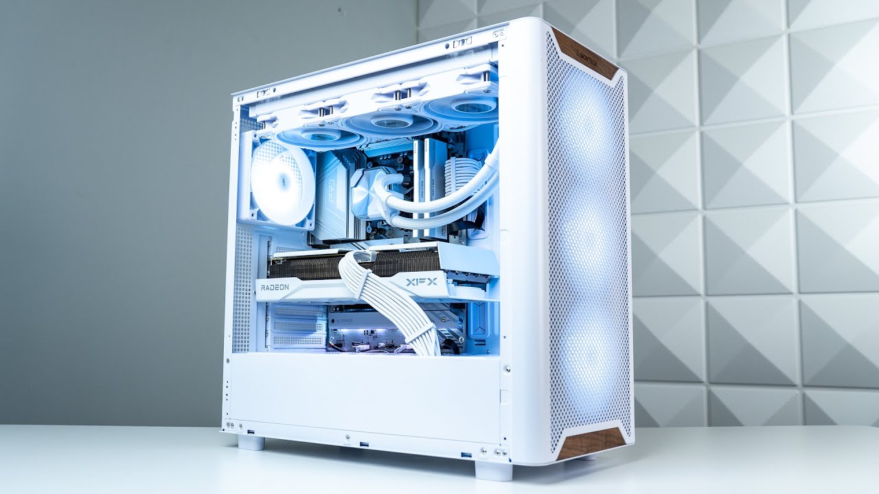 Building a $1750 Gaming PC (Ryzen 7 9800X3D and RX 9070) - YouTube