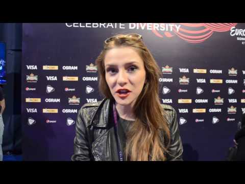 Eurovision 2017 | Message from Jana Burčeska (Macedonia) to OGAE Ukraine