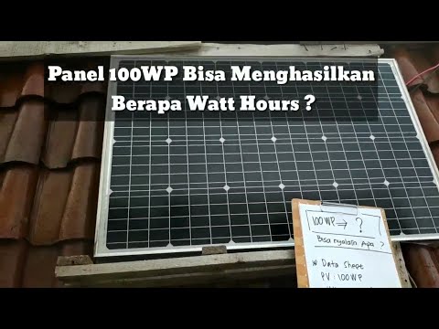 Video: Berapa banyak amp adalah panel solar 150 watt?