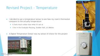 SIE558 2016 Temperature Sensor Data Processing in a Dorm