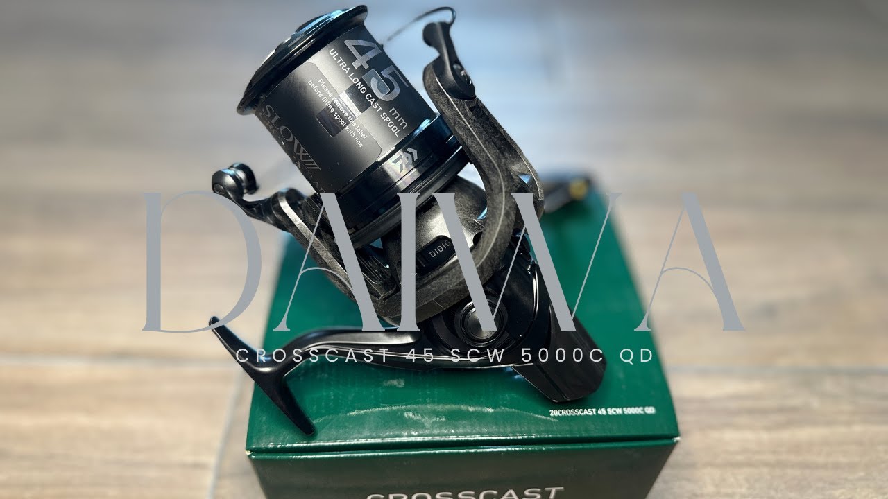 Daiwa 20 Crosscast 45 SCW 5000C QD Unboxing & Presentation by