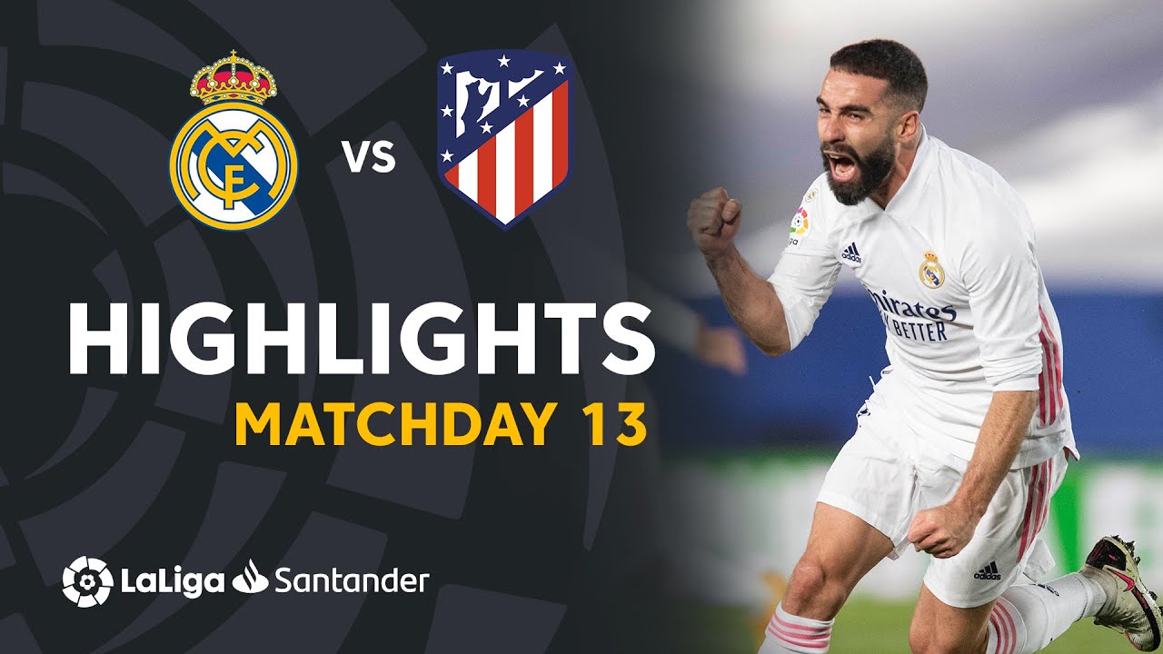 Highlights Real Madrid vs Atletico Madrid (2-0) -