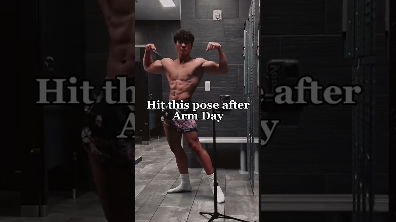 HIT THIS POSE AFTER ARM DAY