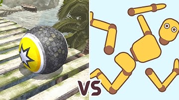 Rollance: Adventure Balls VS Ragdoll Break – Best ASMR Gameplay on Android iOS