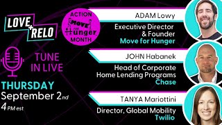 LOVE+RELO:  Move for Hunger Action Month