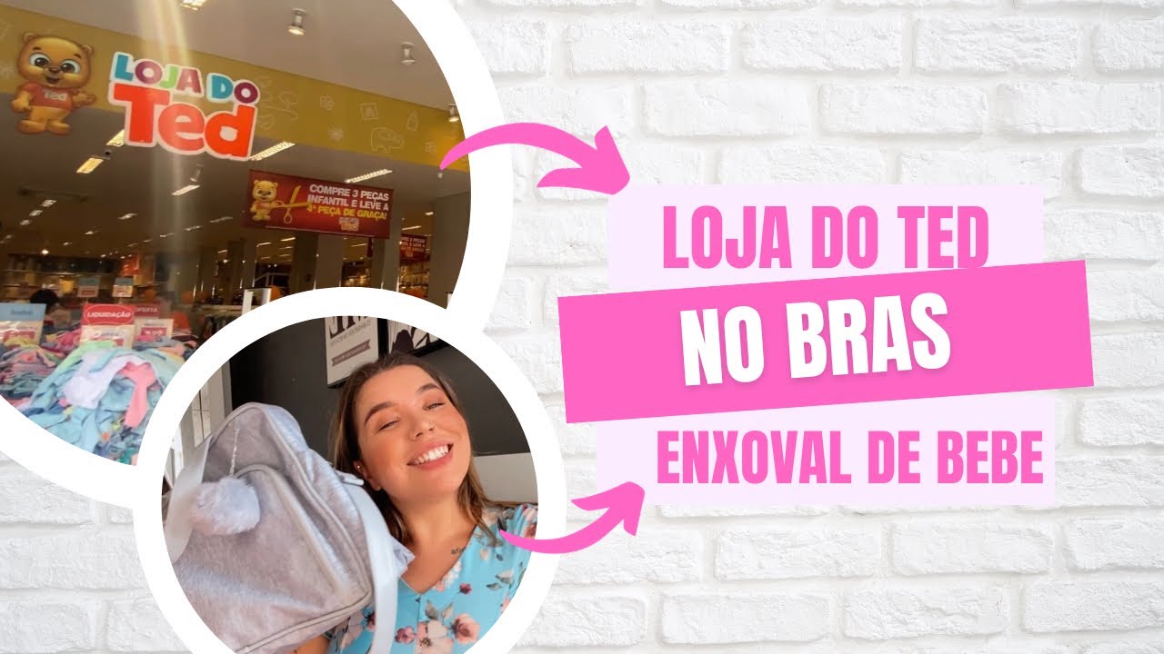 ENXOVAL DE BEBÊ NO BRÁS - LOJA DO TED ( BLACK FRIDAY)