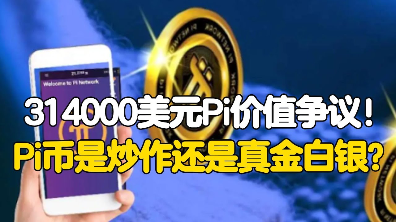 Pi Network：314000美元Pi价值争议！Pi币是炒作还是真金白银？ - YouTube