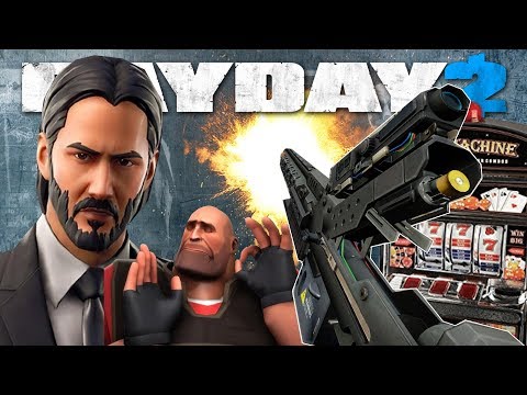 fortnite-wick,-railgun,-tf2-miniguns-and-more!-payday-2-mod-showcase-#30