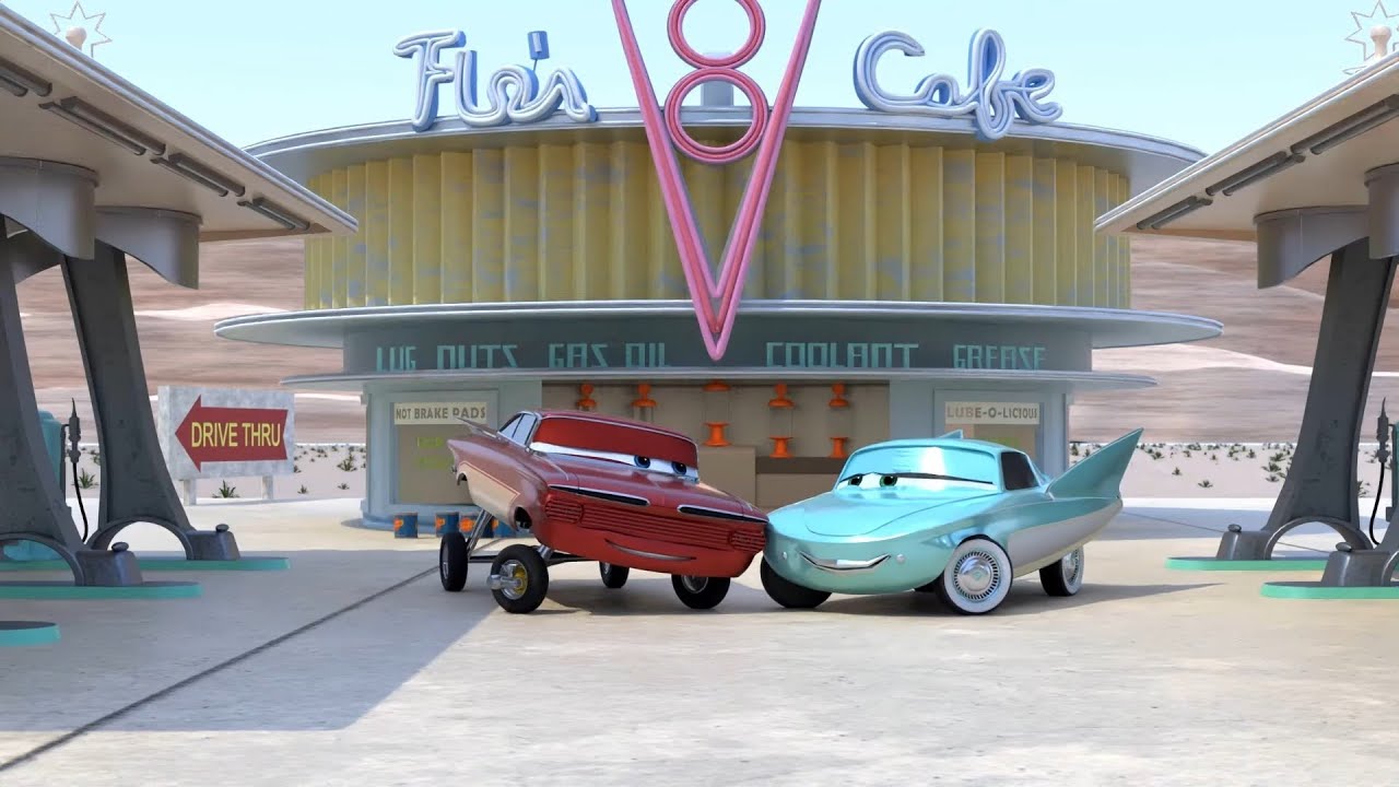 Disney Pixar cars/ Roman and Flo's Love Stories/ cars 2006 deleted scene