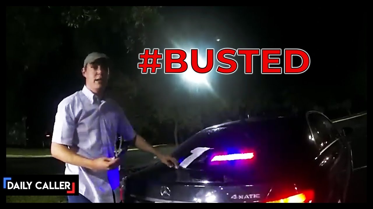 BODYCAM: Guy Gets Arrested For Impersonating A Cop