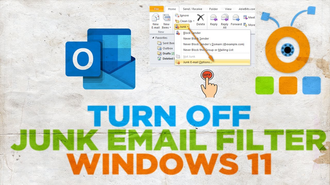 How To Turn Off Junk Email Filter In Outlook 2022 YouTube