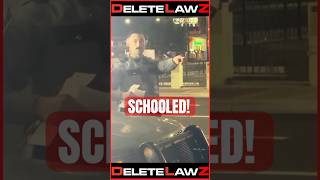 COP THREATENS TO ARREST ME... THEN REALIZES HES COOKED IF HE DOES!