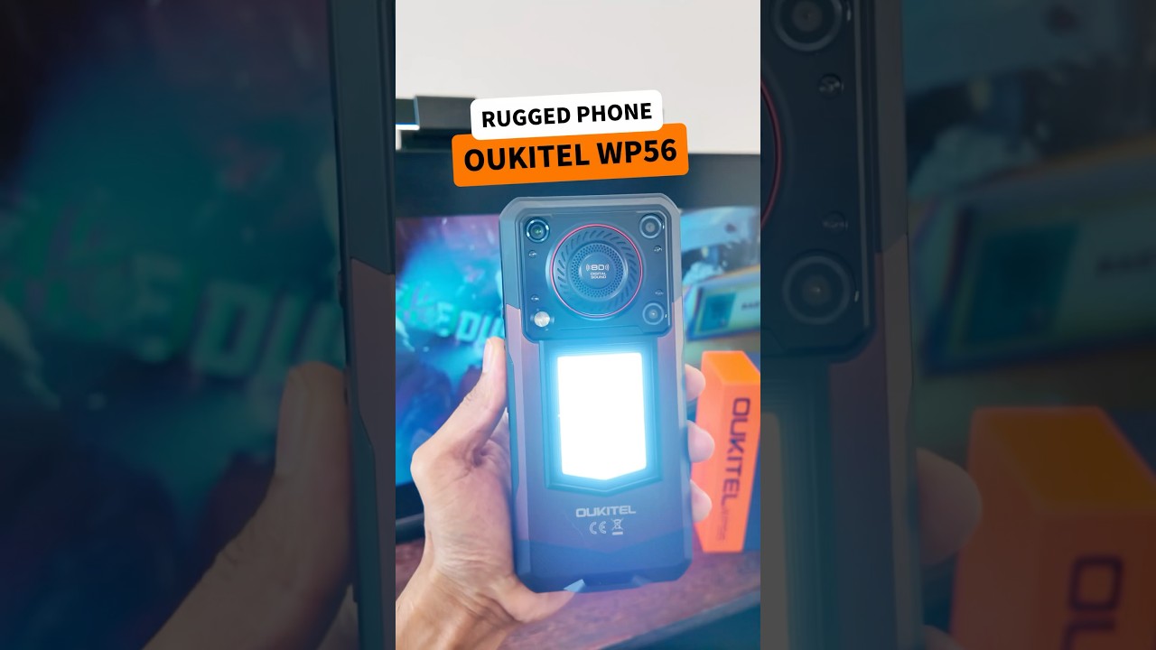 Oukitel WP56 Monster Phone| 16000mAh, Waterproof, 108MP Camera, 8D Sound 