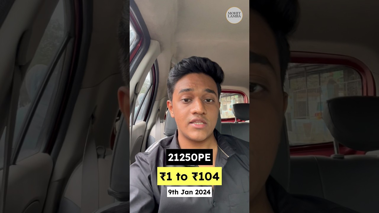 1 Crore Profit from just one Trade! 🔥😳 