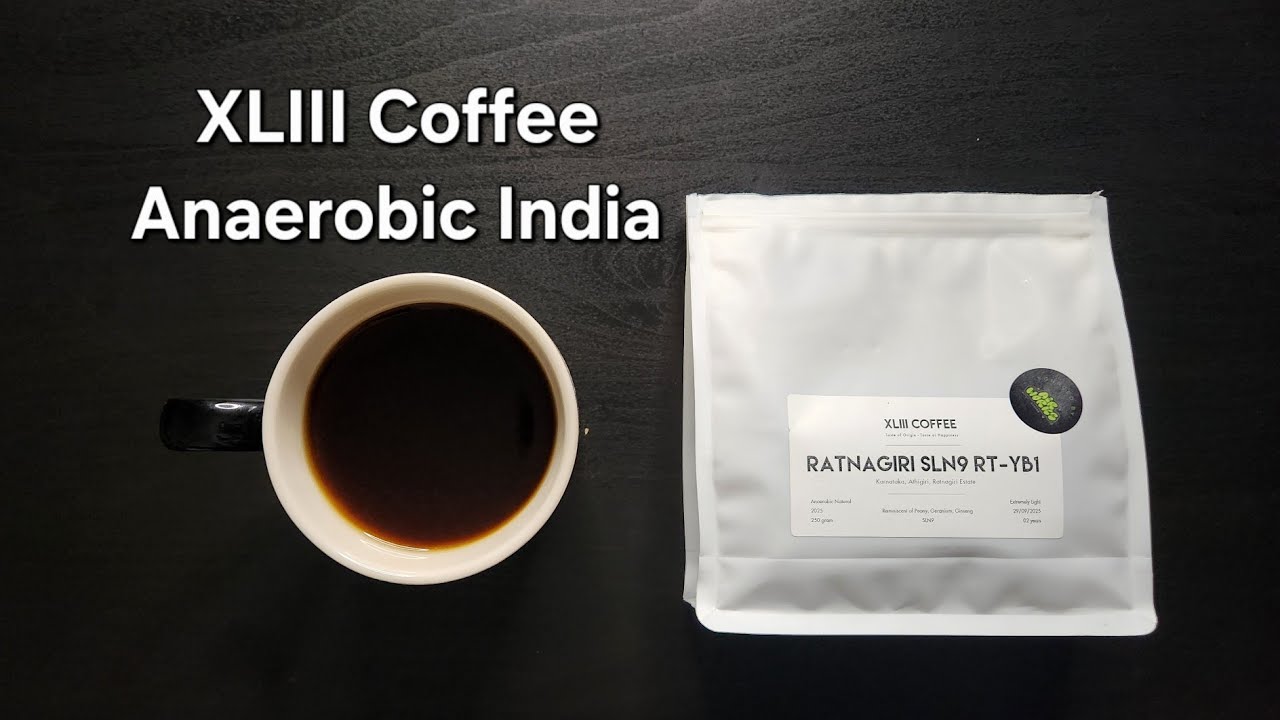 Обзор кофе XLIII (Дананг, Вьетнам) - Анаэробный натуральный индийский Ратнагири SLN9