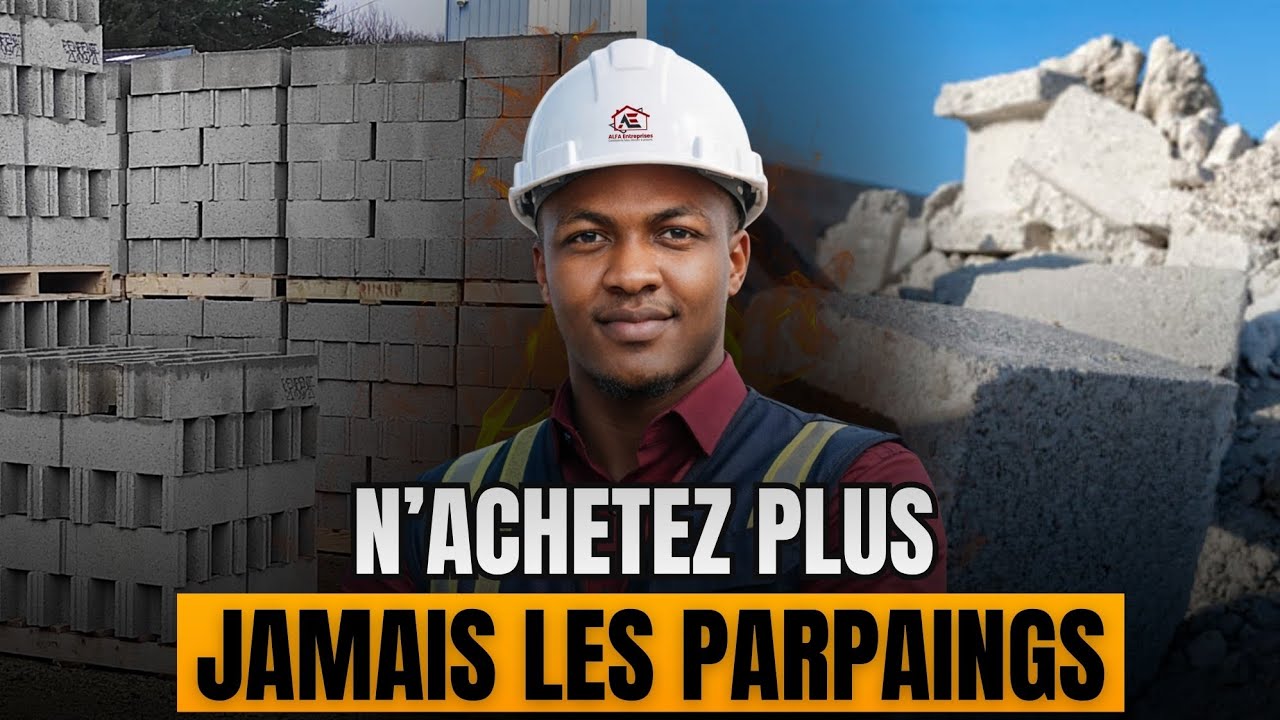 N’achetez plus jamais de parpaings pour votre construction