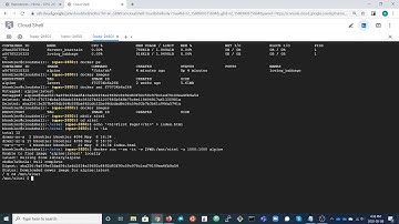 Introduction to Containers Using Google Cloud Shell